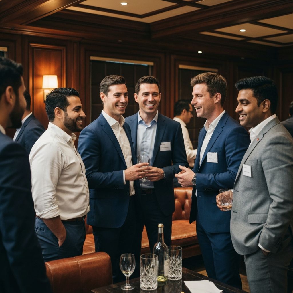 Our members networking