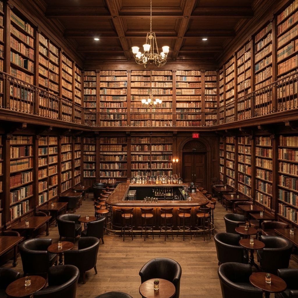 Elegant club interior